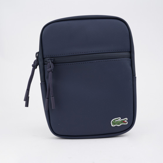 Lacoste - Men's S Flat Crossover Bag - Black