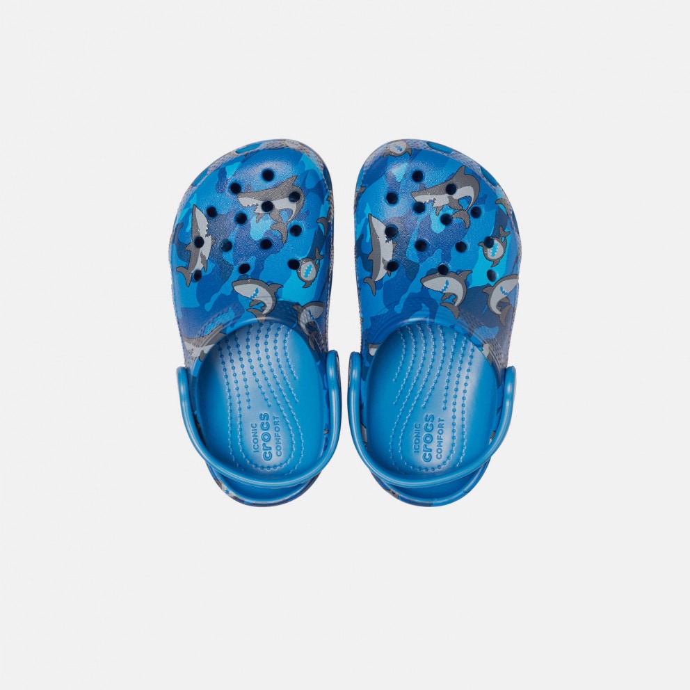 Crocs Classic Shark Clog Παιδικά Σανδάλια