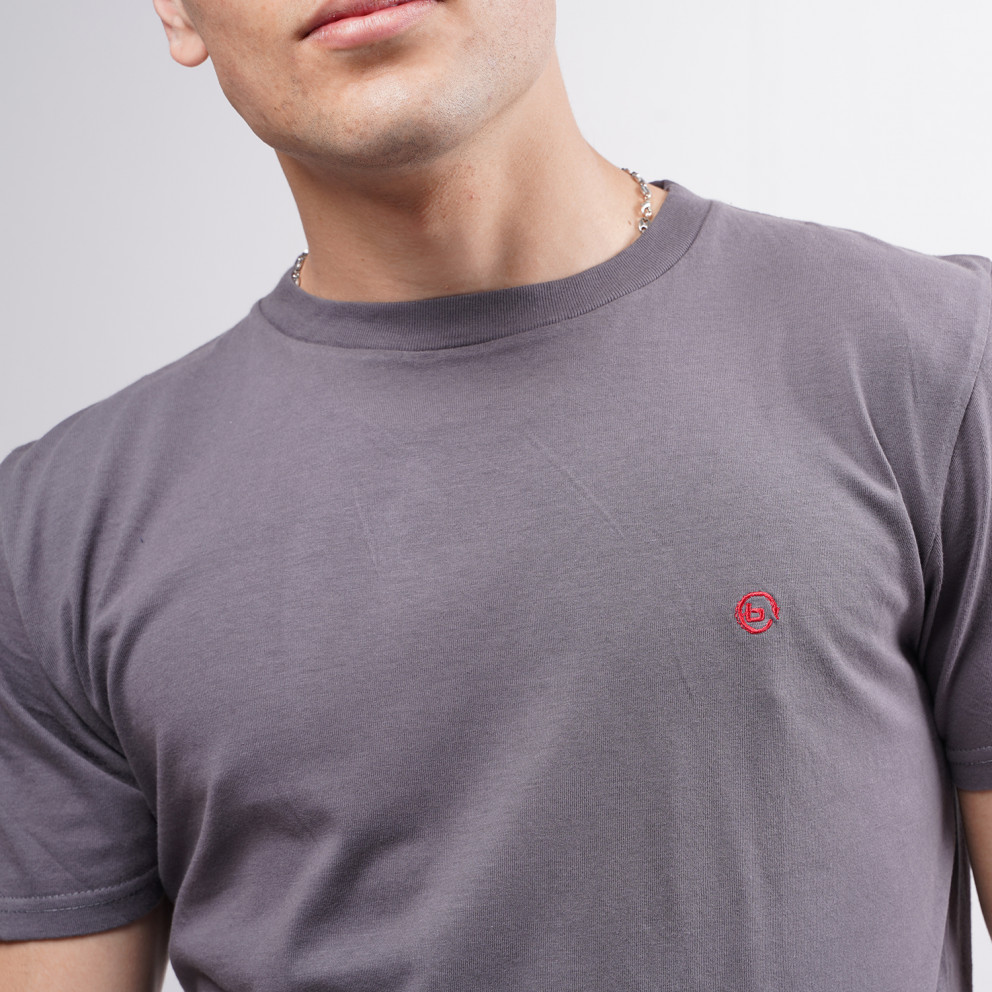 Basehit Garment Dyed Ανδρικό T-Shirt