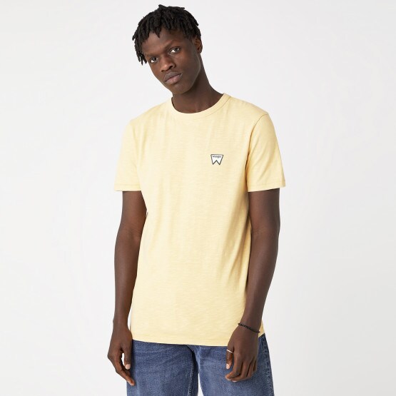 Wrangler Ss Veg Tee Lovely Mango Men's T-shirt