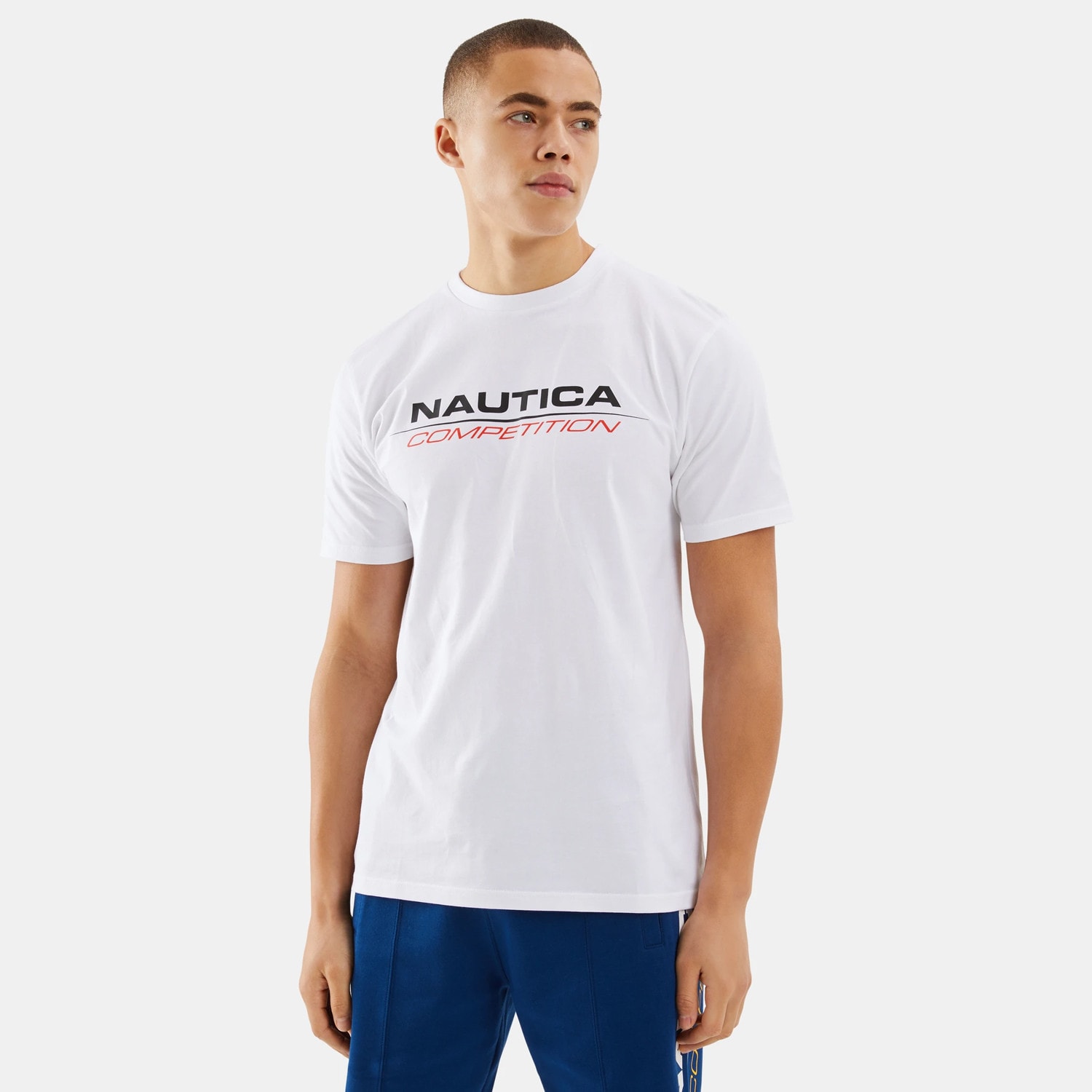Nautica Competition Herman Vang Men T shirt White 3NCN7CR0010 908