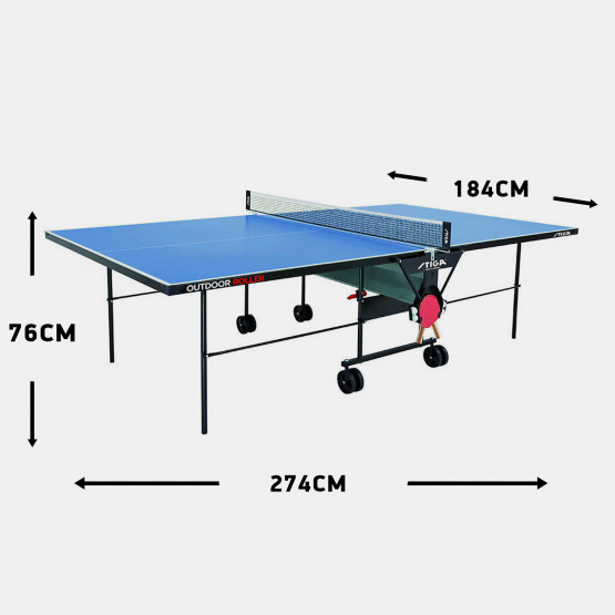 Stiga Private Roller Outdoor Table Tennis 274 X 184 X 76 Cm.