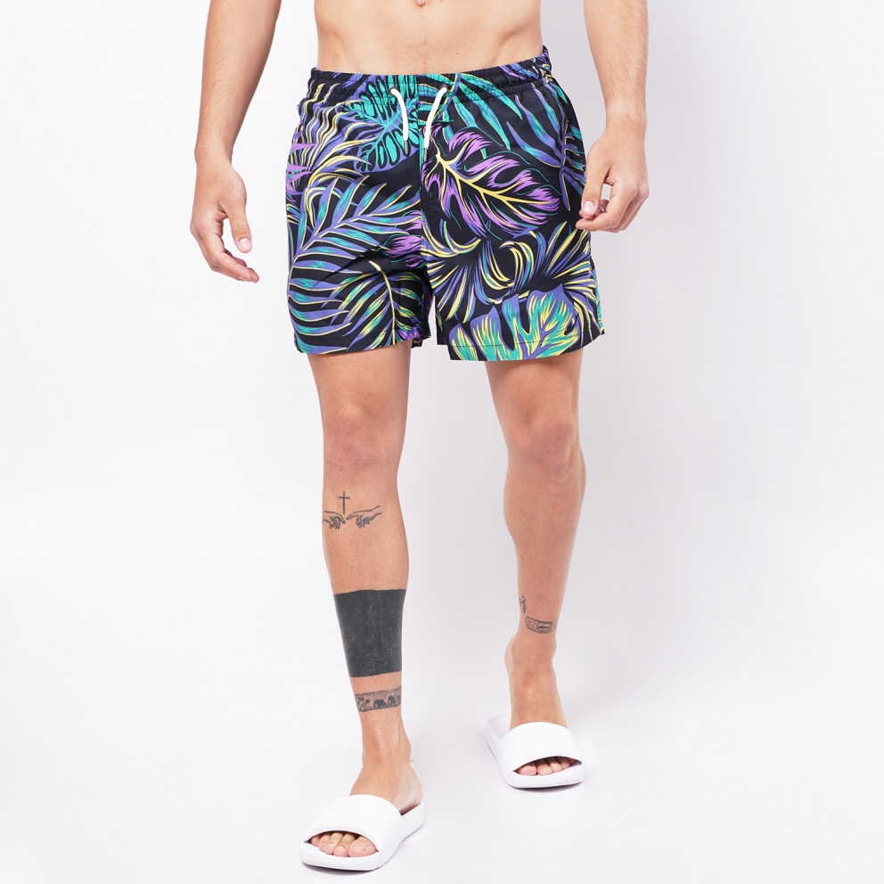 Brotherhood With Pattern Men's Swimsuit Shorts