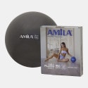 Amila Pilates Ball 19Cm, Black, In Box