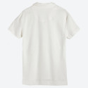 OAS Solid White Men's Polo T-shirt