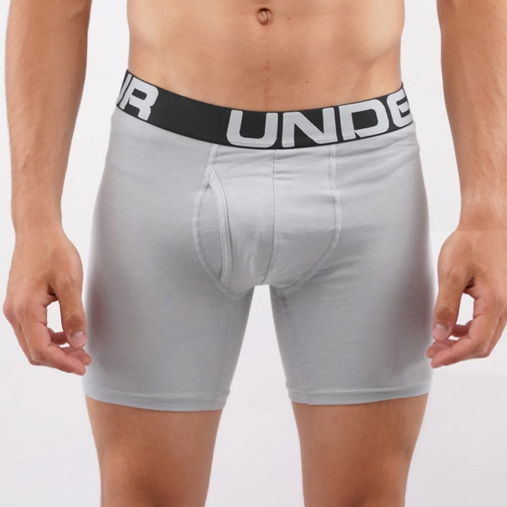 Under Armour Charged Cotton 6In 3-Pack Ανδρικά Μποξεράκια