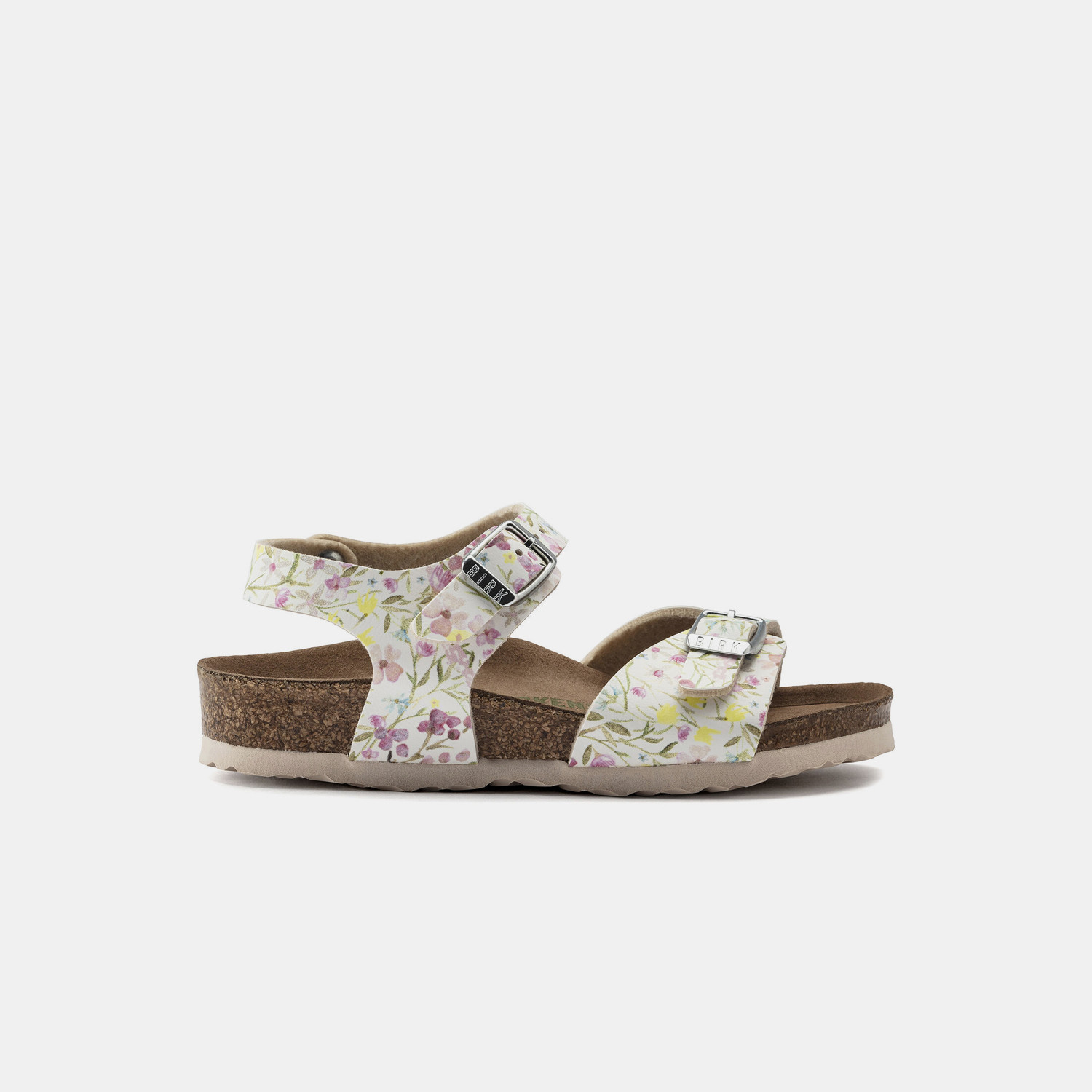 Birkenstock Bs Kids Rio Plain Watercolor Flower Wh (9000079531_53126) Παιδικά /  Παιδικά Παπούτσια / Σανδάλια | Πέδιλα