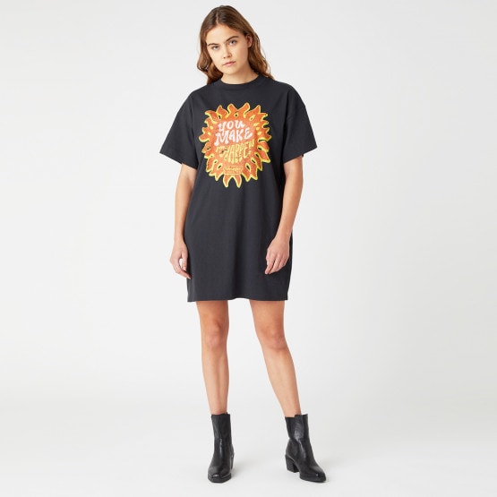 Wrangler Tee Washed Γυναικείο Φόρεμα