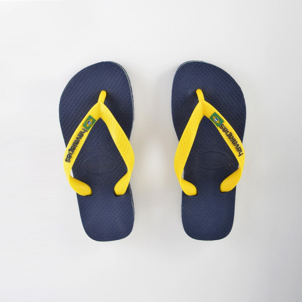 Havainas Brasil Logo Kid's Flip Flops
