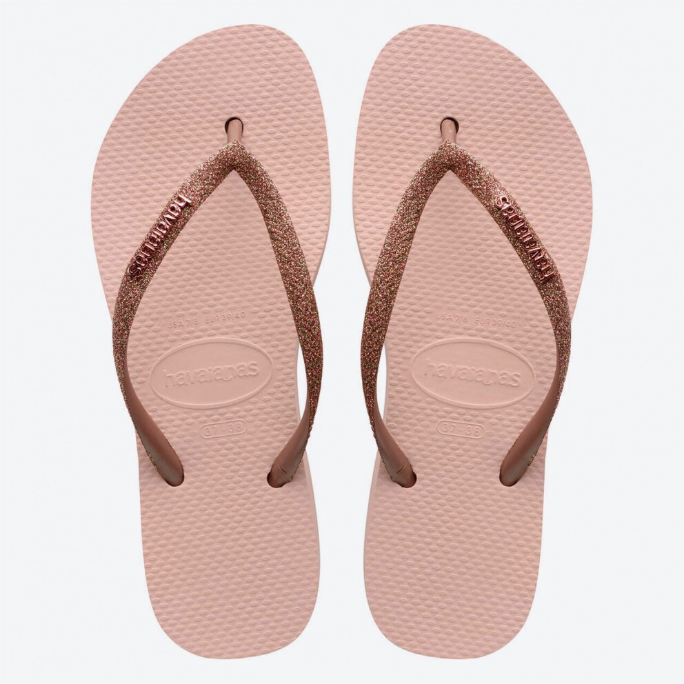 Havaianas Slim Flatform Glitter Γυναικείες Σαγιονάρες