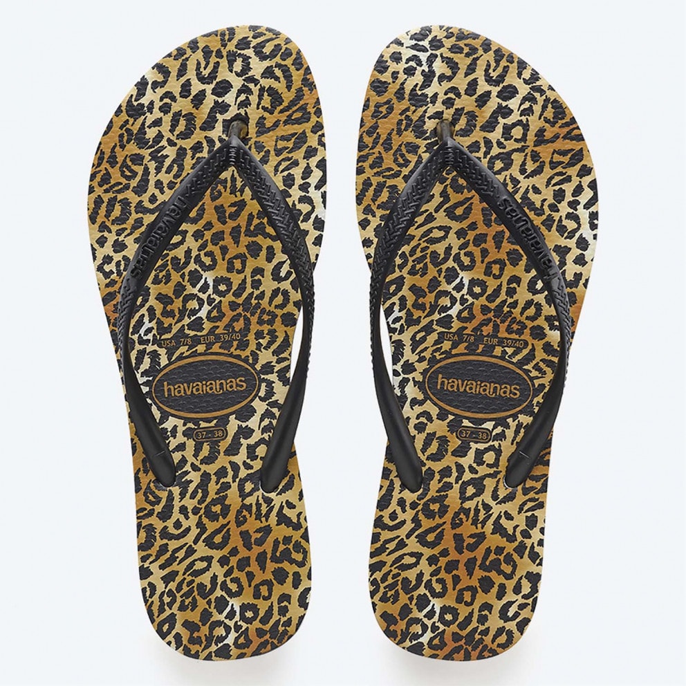 Havaianas Slim Leopard Women's Flip Flops