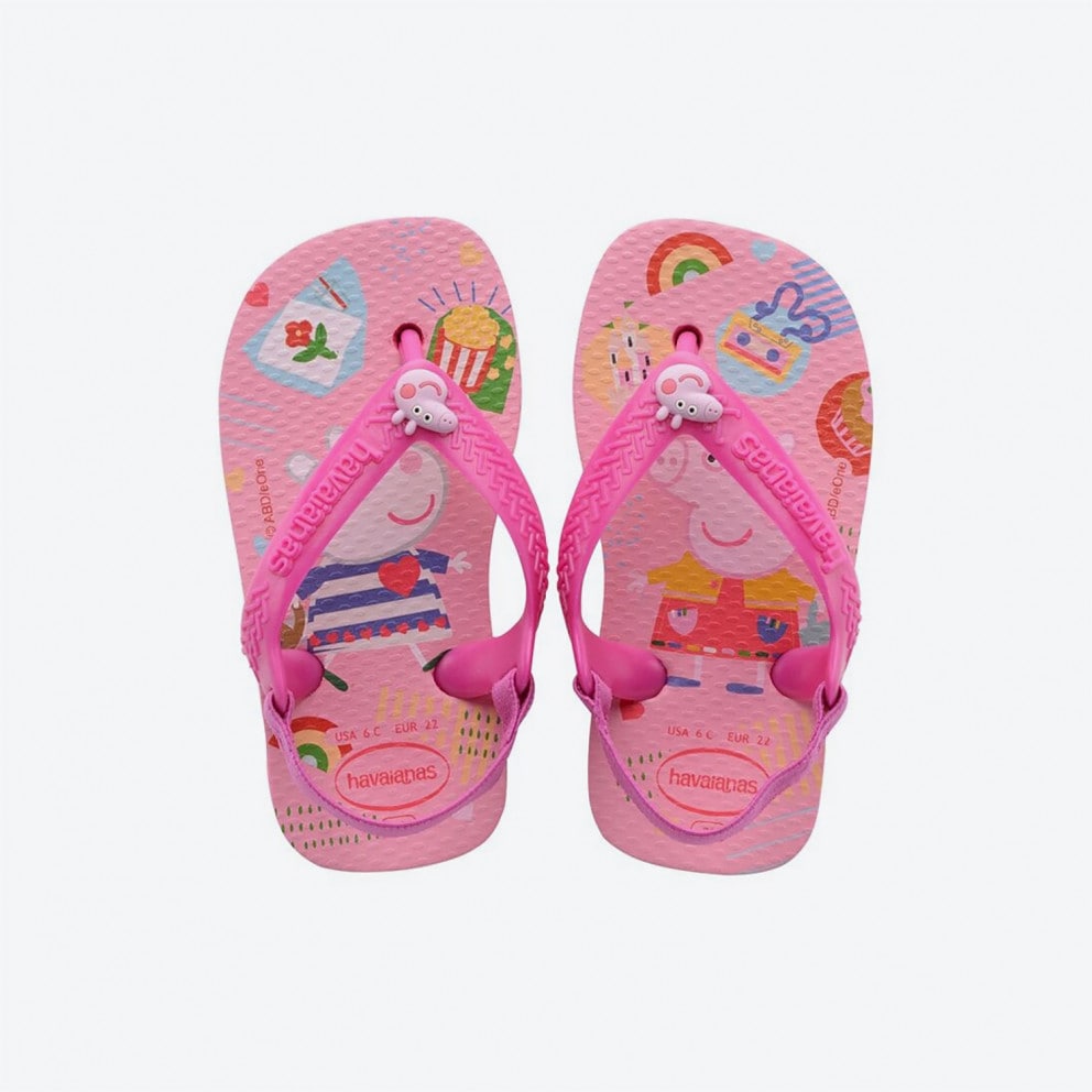 Havaianas Baby Peppa Pig Βρεφικές Σαγιονάρες