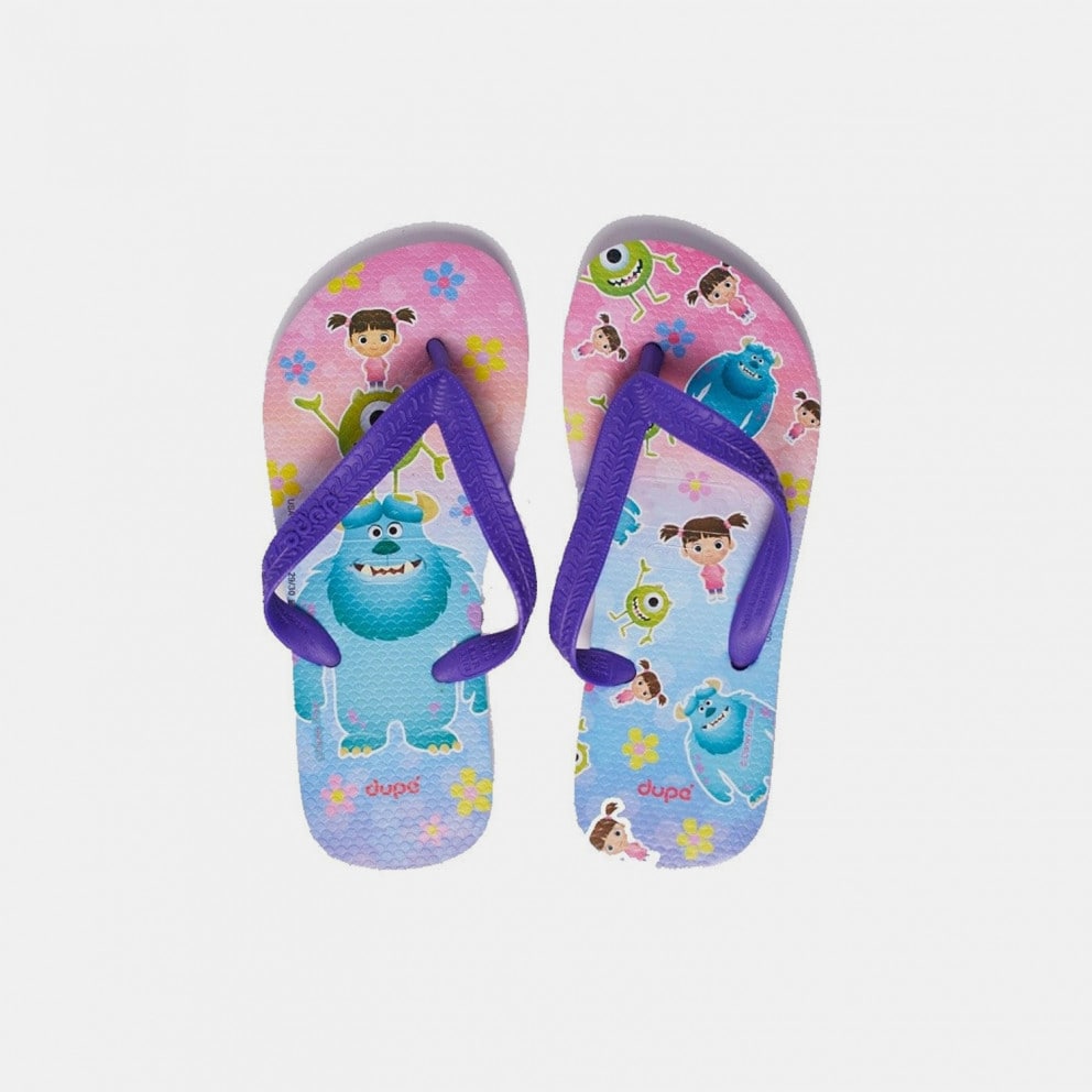 Dupe Disney Monster Kid's Flip Flops