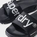 Superdry Satin Flatform Women's Slides