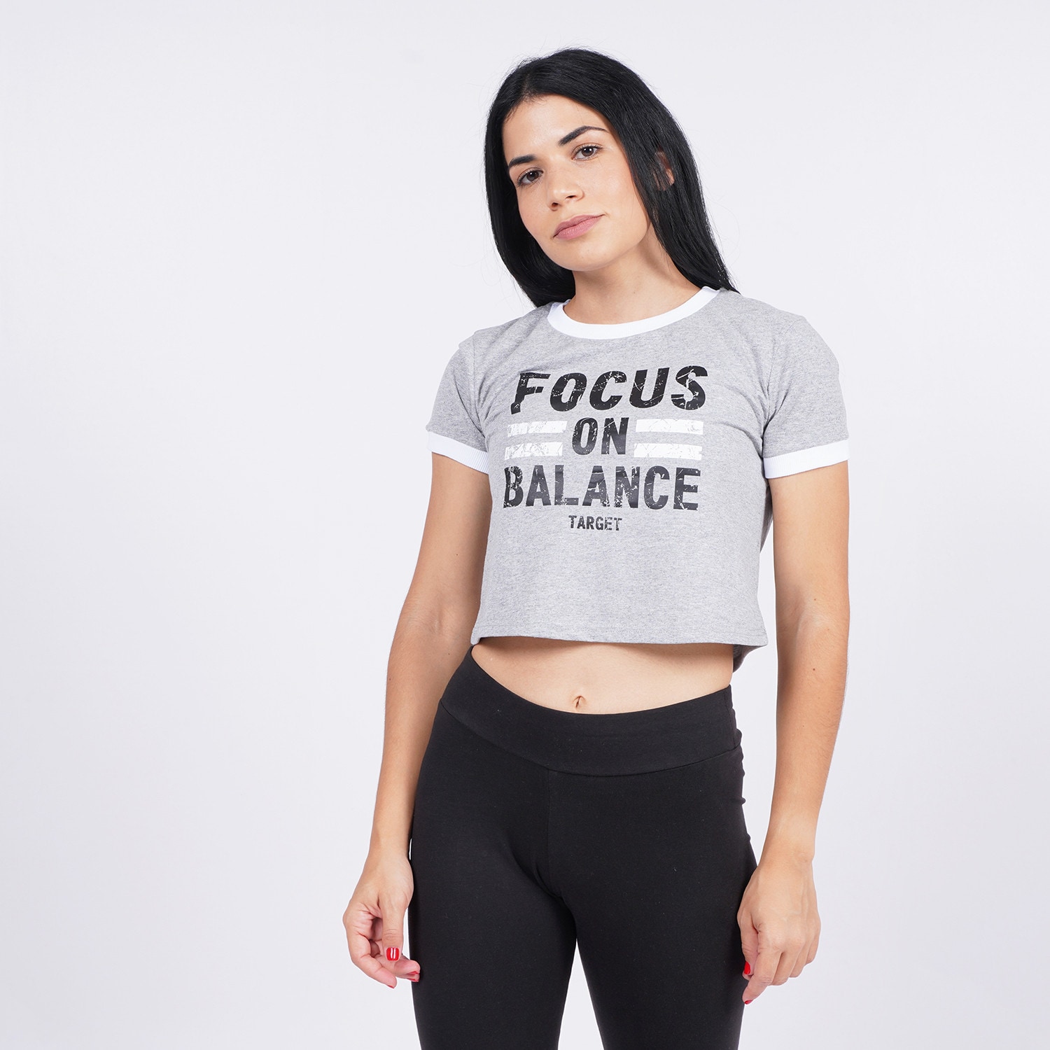 Target Focus Crop Top