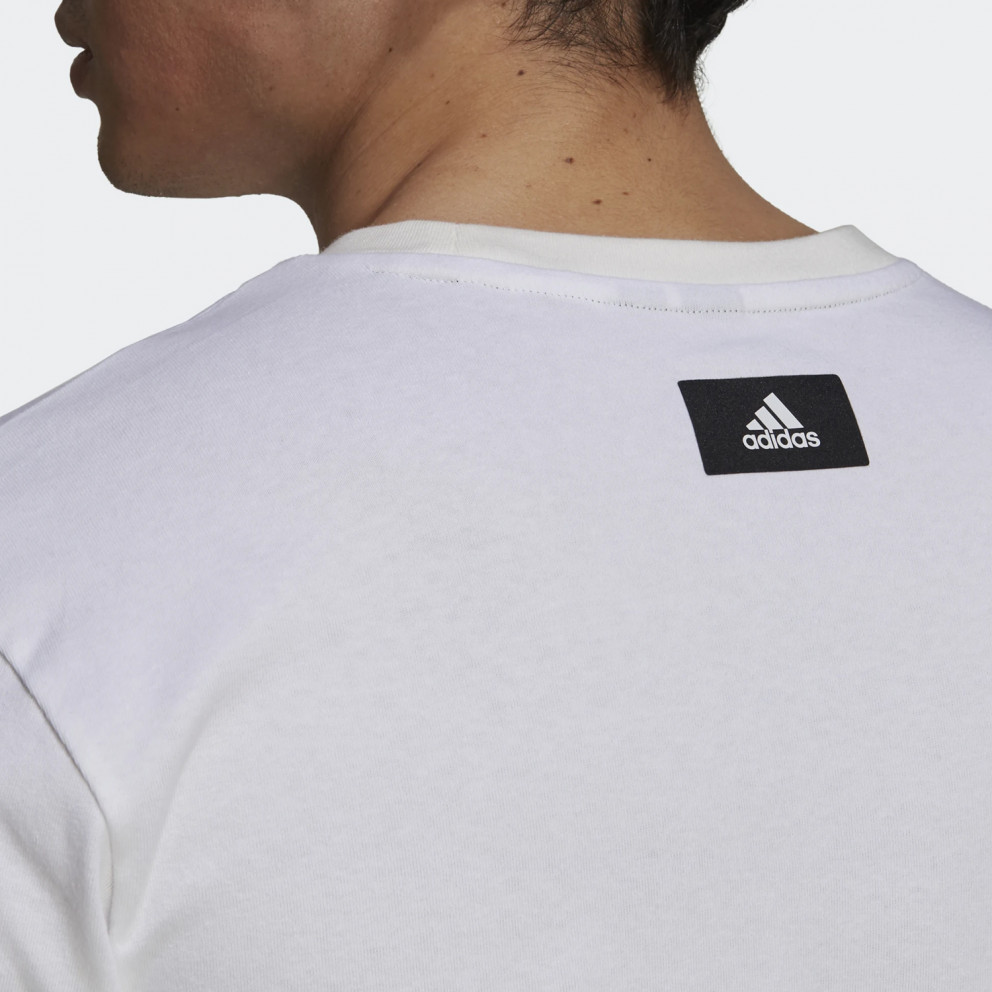 adidas Sportswear Future Icons Logo Graphic Men's T - shirt White 