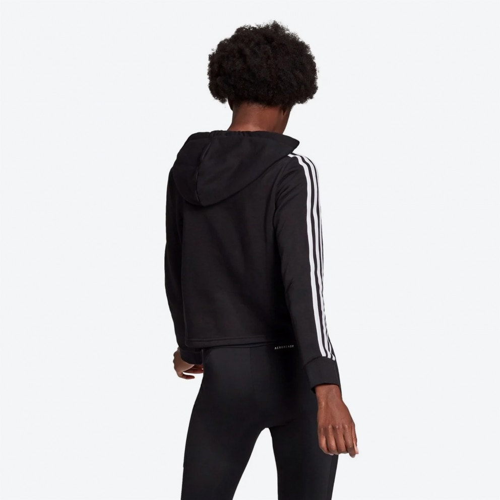 adidas Essentials 3-Stripes Cropped Women's Hoodie