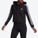 adidas Essentials 3-Stripes Cropped Γυναικεία Φούτερ