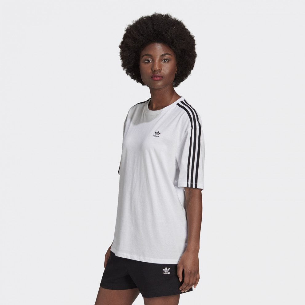 shirt WHITE H37796 - adidas Originals Oversized Women's T - Черевики зимові  adidas 37