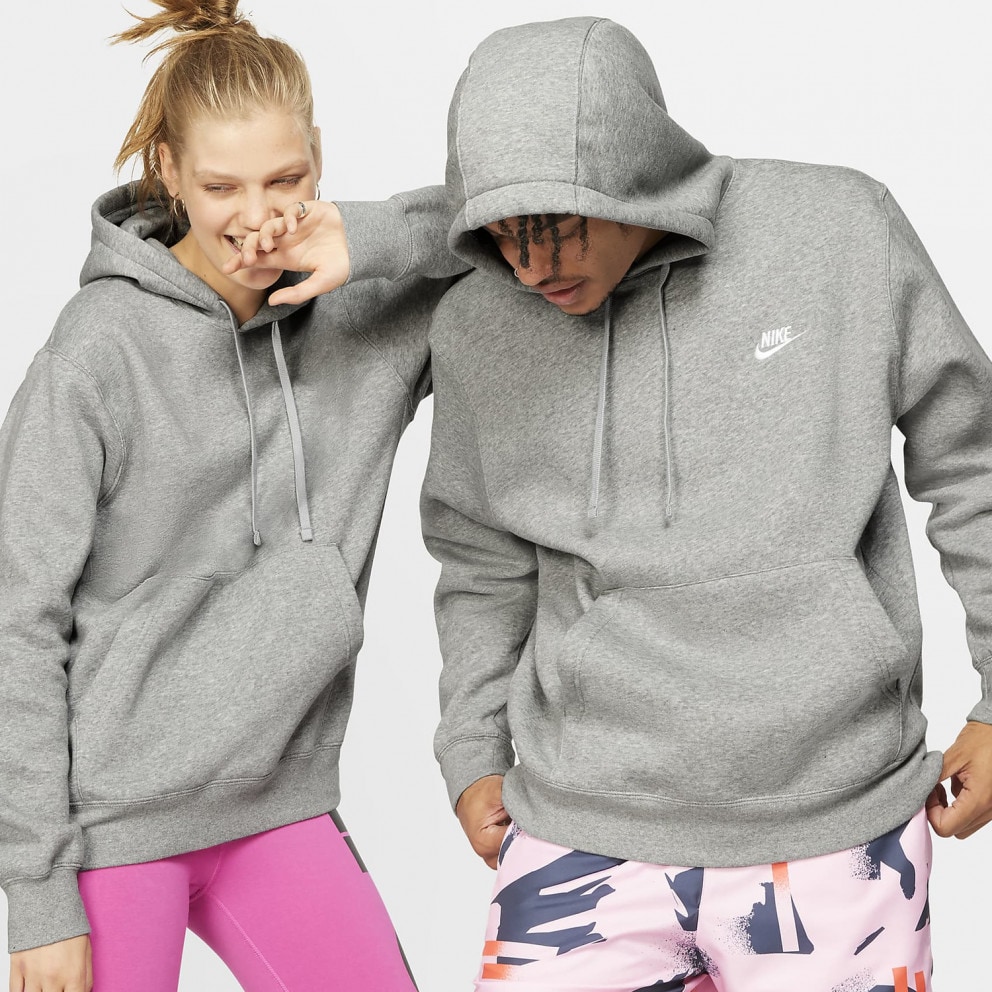 Nike Sportswear Club Unisex Hoodie Grey BV2654 063