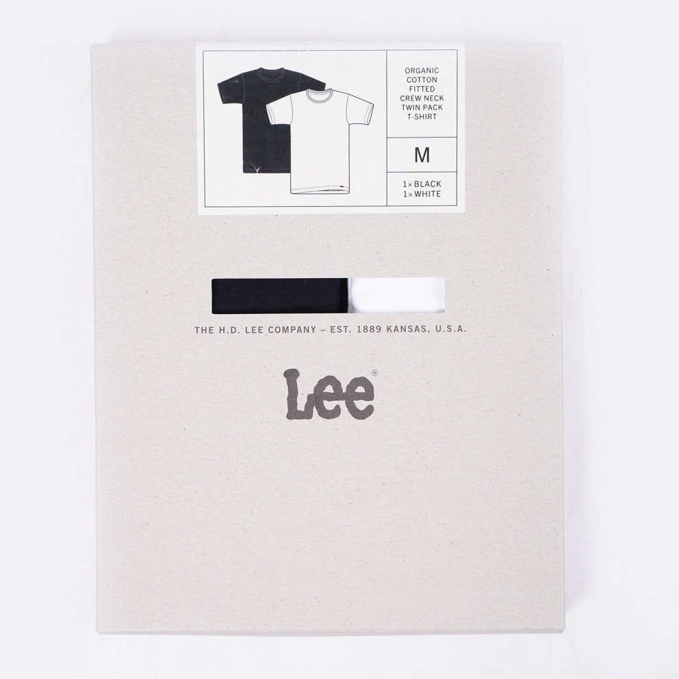 Lee Twin Crew 2Pack Ανδρικά T-shirts