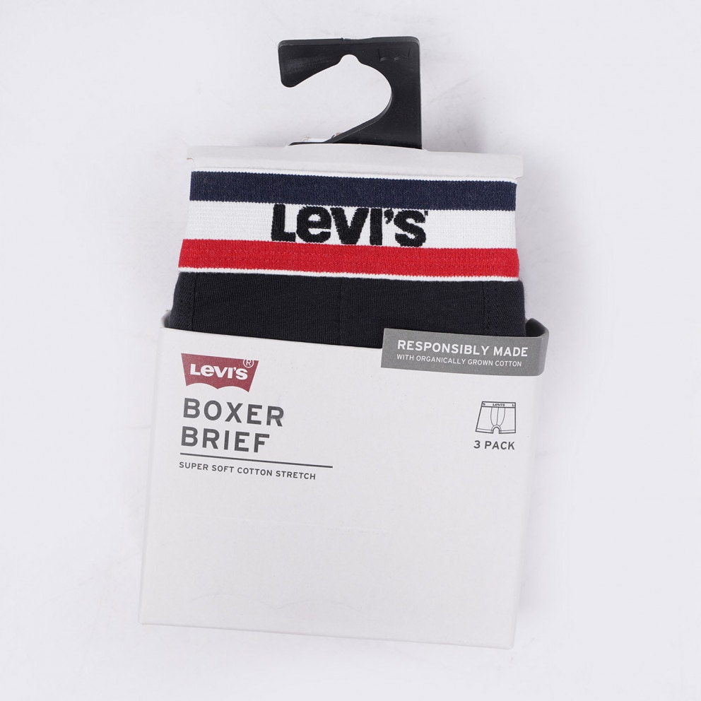 Levi's Low Rise 3-pack Ανδρικά Μποξεράκια