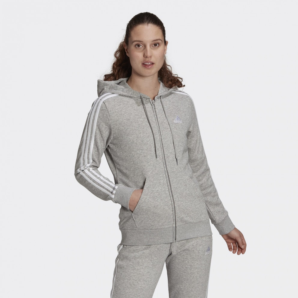 adidas Essentials French Terry 3-Stripes Γυναικεία Ζακέτα