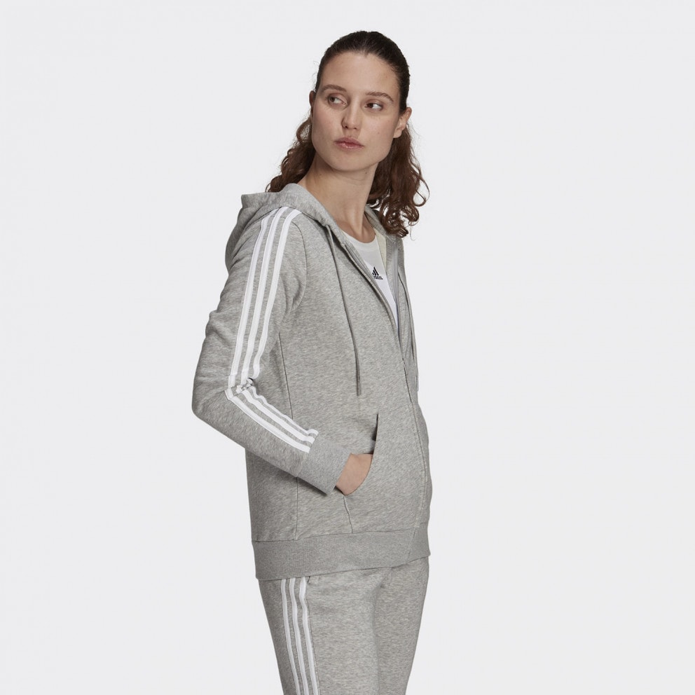 adidas Performance Essentials French Terry 3-Stripes Γυναικεία Ζακέτα