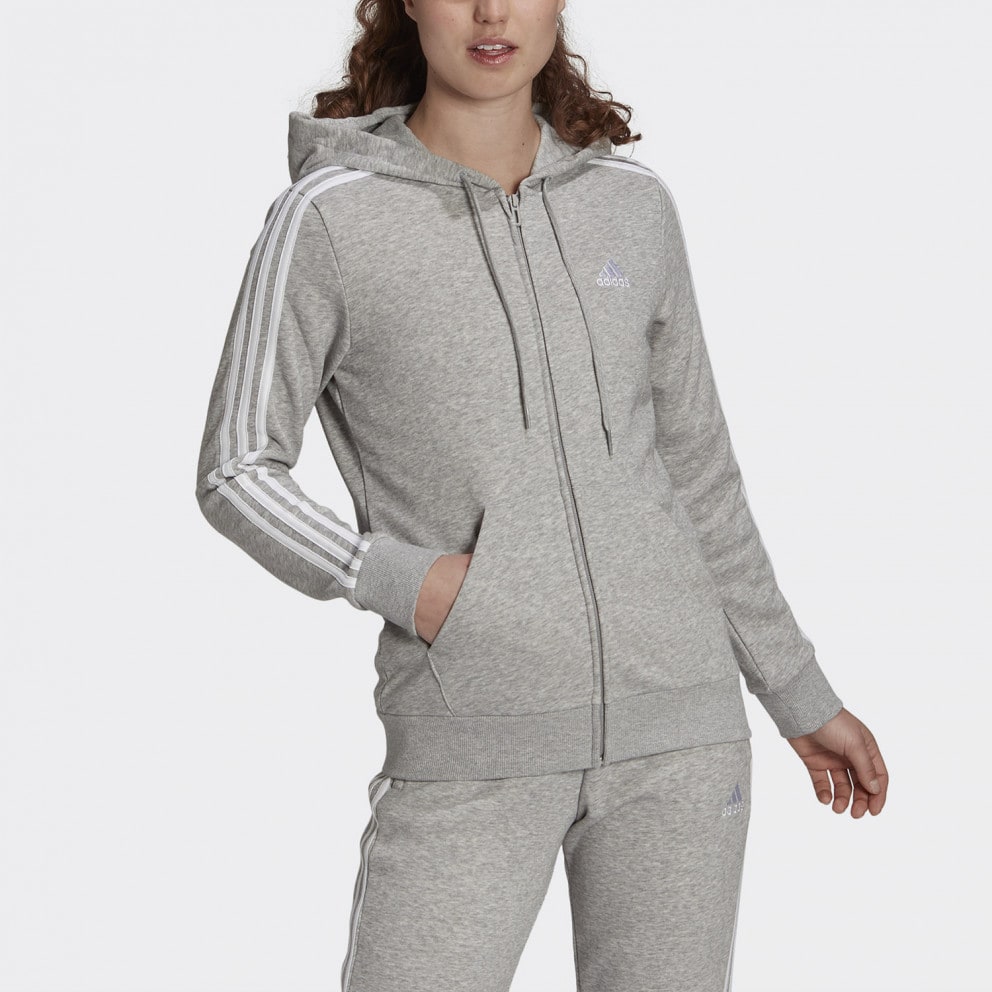adidas Essentials French Terry 3-Stripes Γυναικεία Ζακέτα
