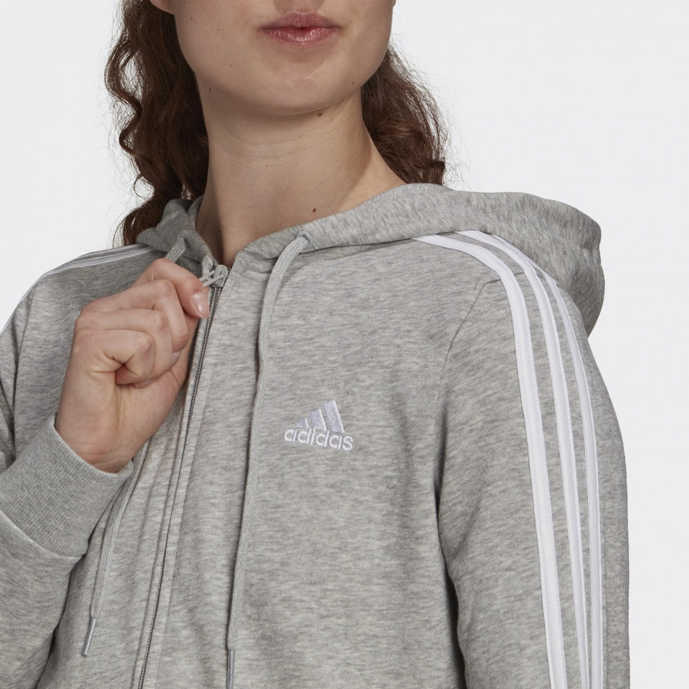 adidas Essentials French Terry 3-Stripes Γυναικεία Ζακέτα