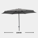 Hupa Riviera Blackoout Beach Umbrella 220 cm