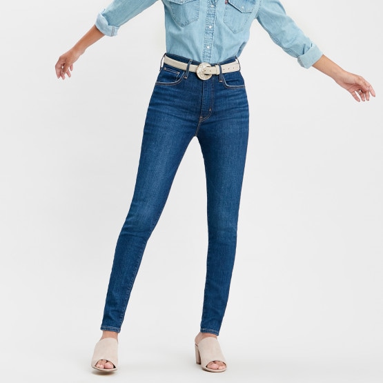 Levis Mile High Super Skinny Γυναικείο Τζιν Παντελόνι