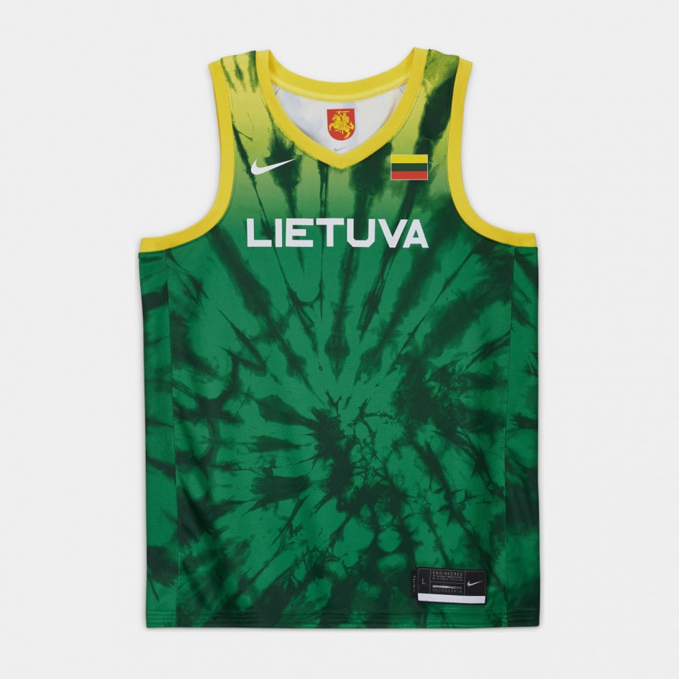 Nike Olympics 2021 Lithuania Limited Edition Road Basketball Jersey