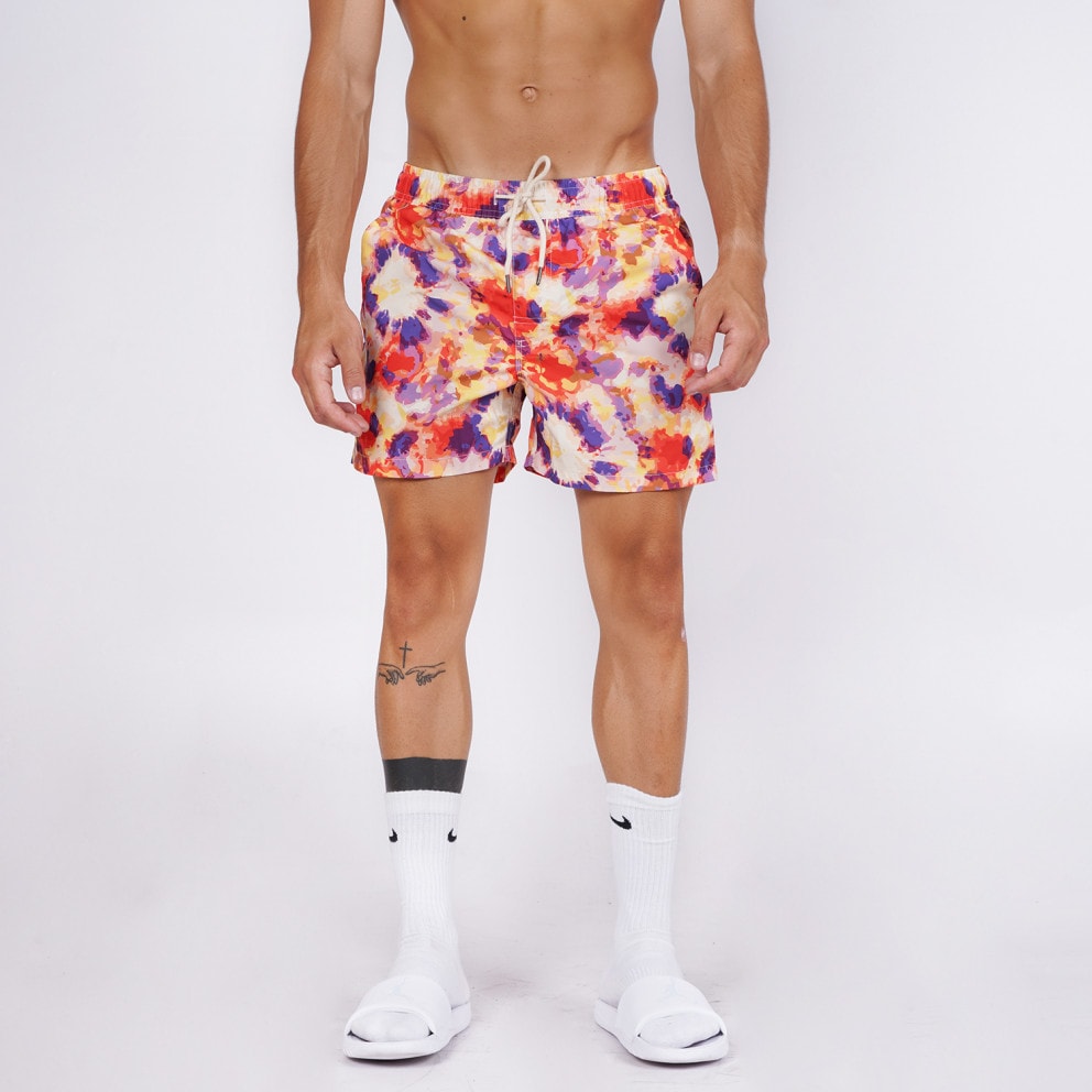 OAS Yellow Tie Swim Short