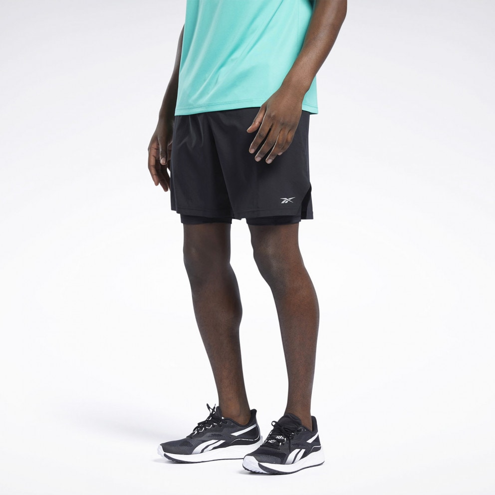 Reebok Sport Running Two-In-One Men’s Shorts