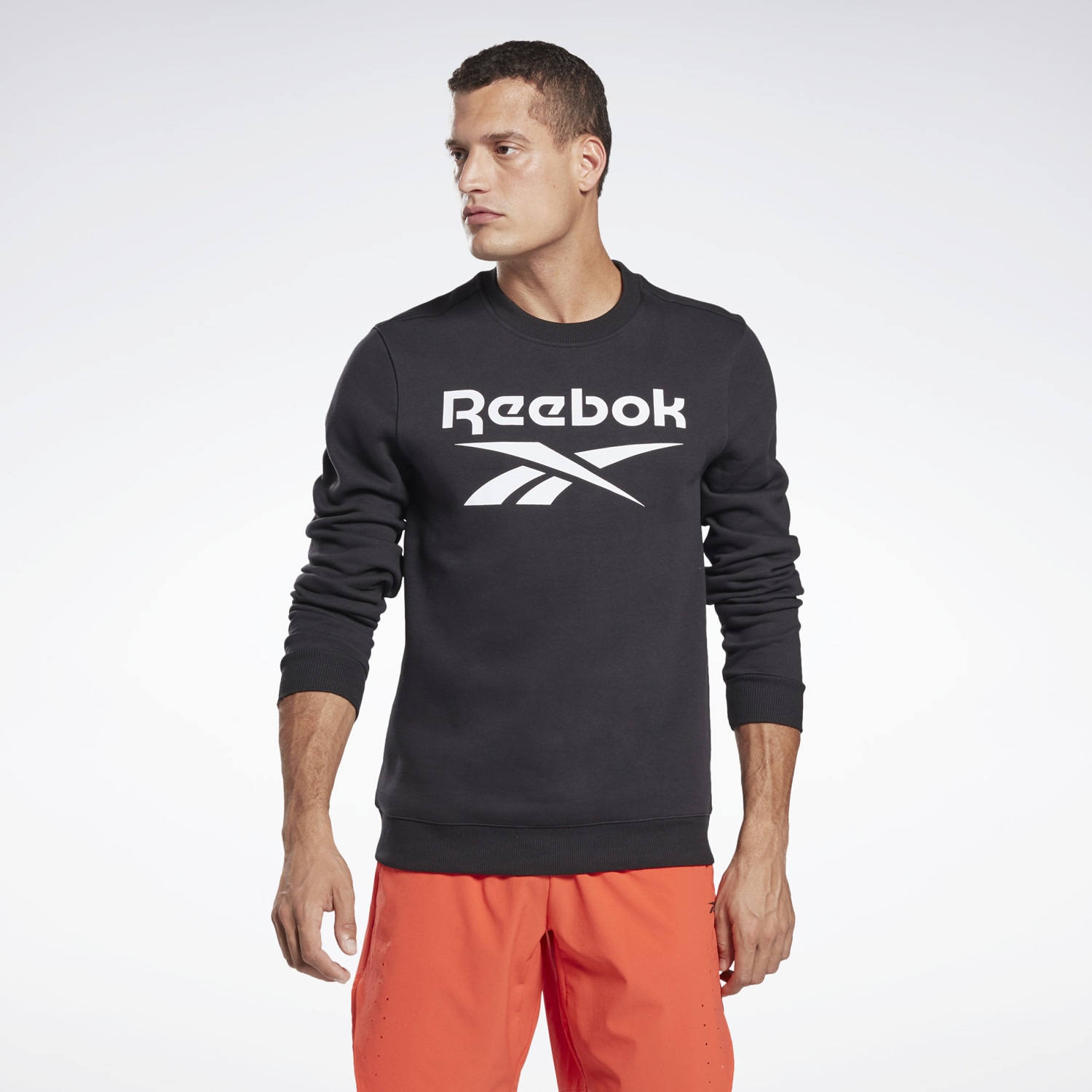 Reebok Sport Identity Fleece Crew Μπλούζα