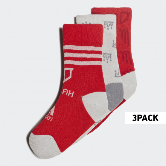 adidas Mo Salah Socks 3 Pairs Παιδικές Κάλτσες