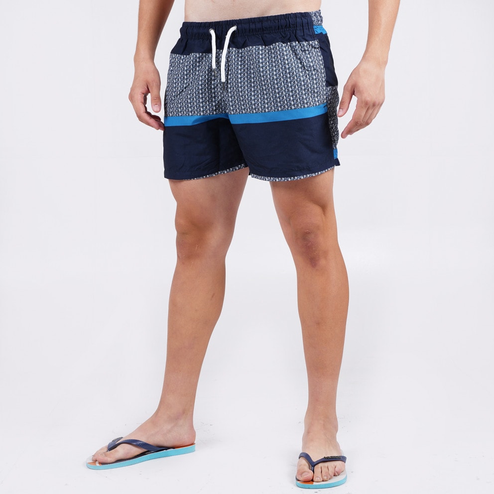 Brotherhood With Pattern Men's Swimsuit Shorts