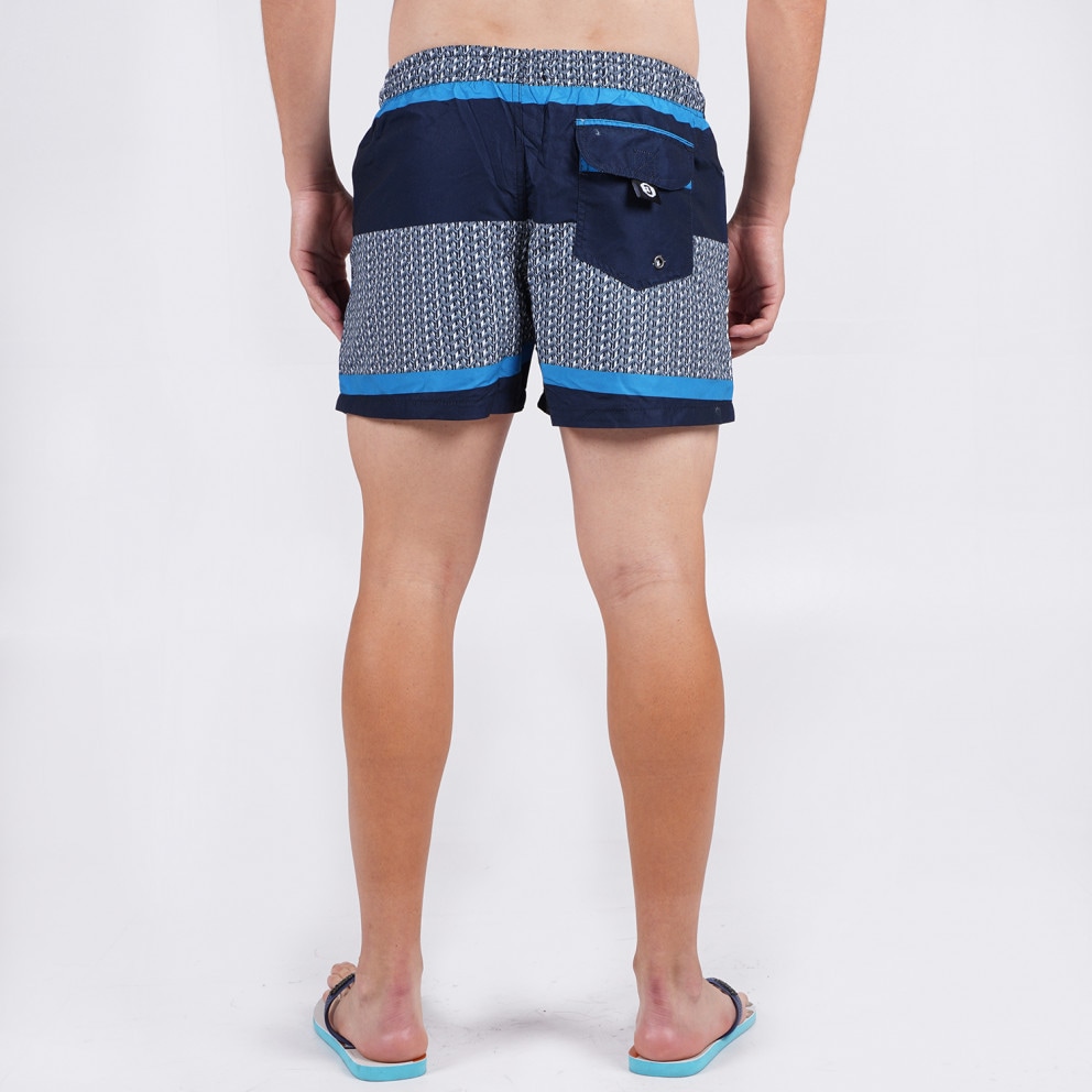 Brotherhood With Pattern Men's Swimsuit Shorts