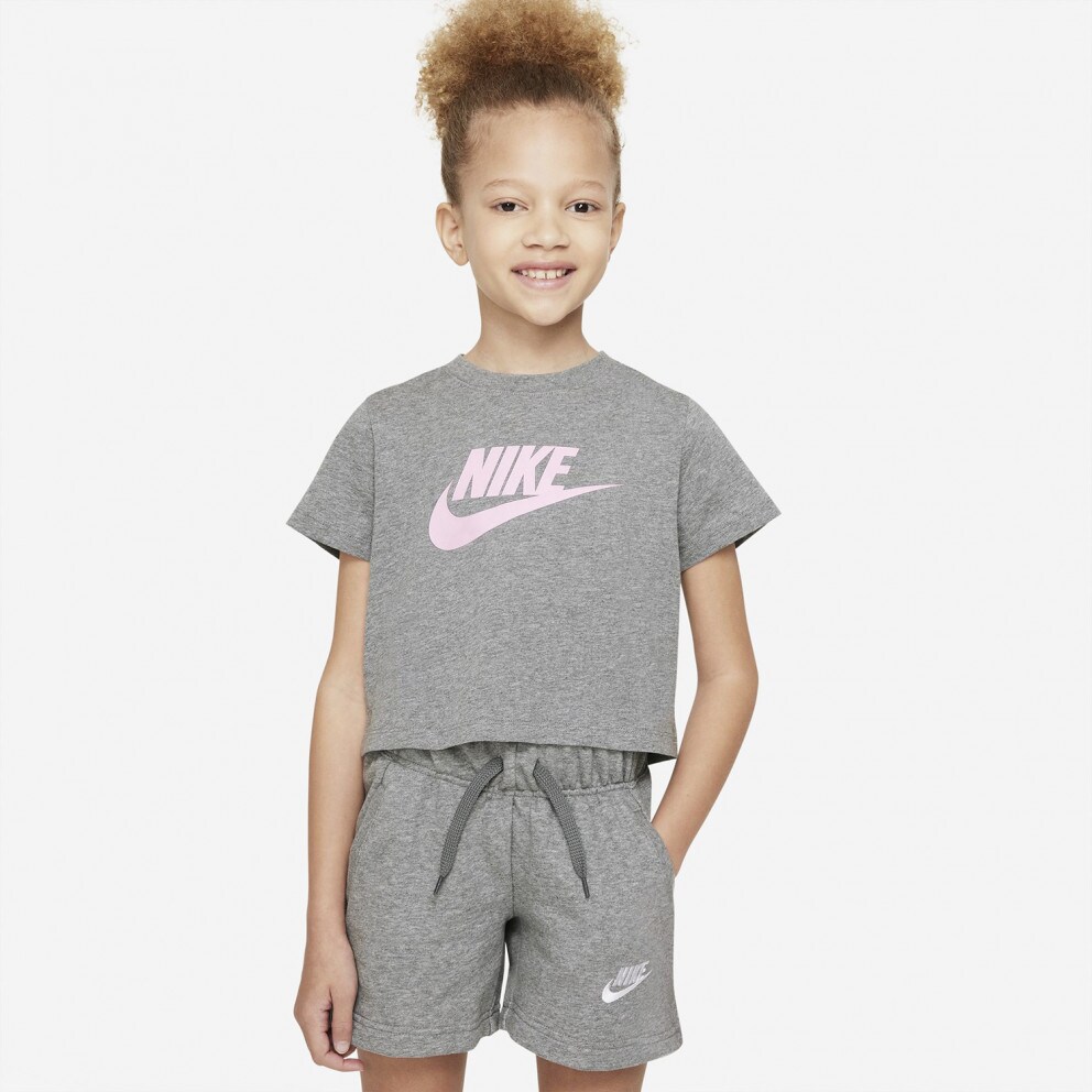 Nike Crop Top Futura Παιδικό T-Shirt