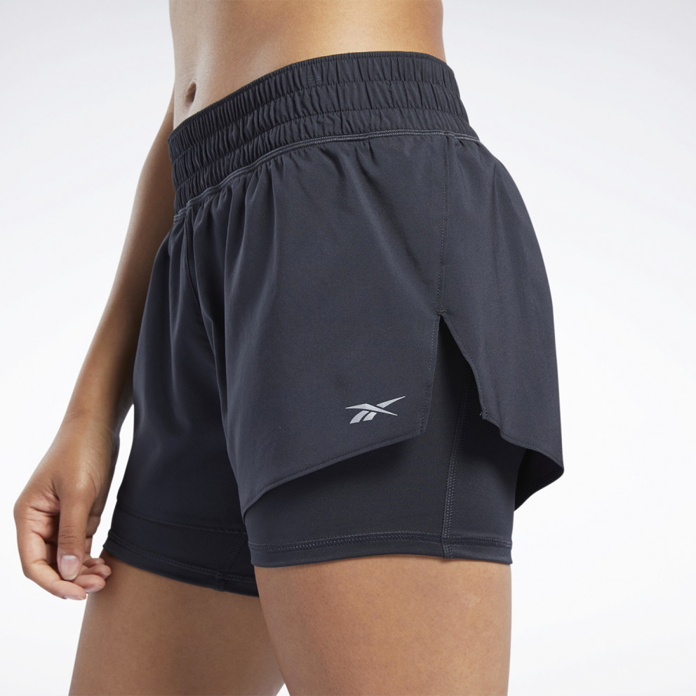 Reebok Sport Two-In-One Γυναικείο Σορτς για Τρέξιμο