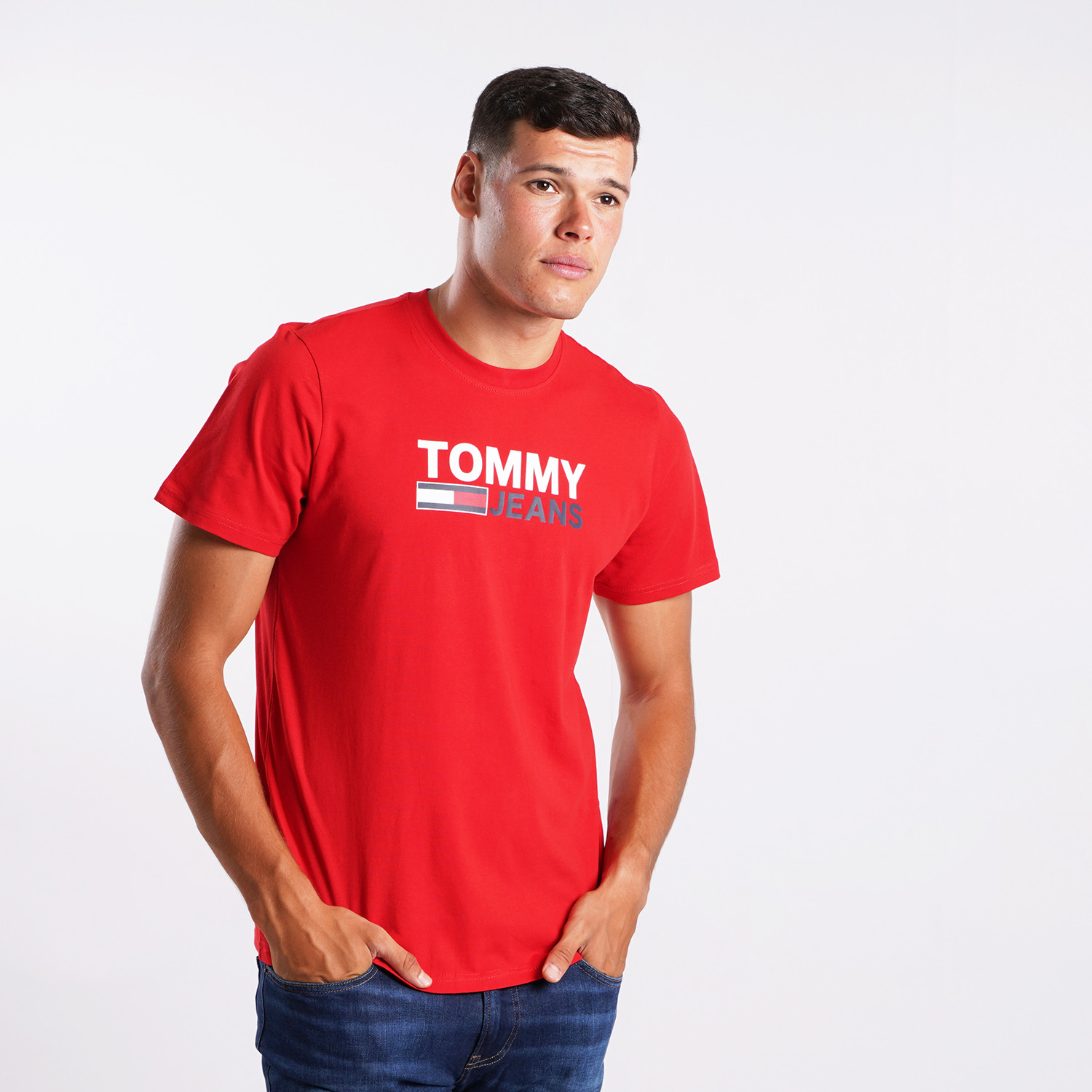 Tommy Jeans Corp Logo Ανδρικό T-shirt (9000088501_45072)