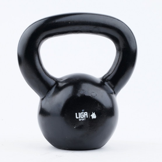 LIGASPORT Cast Iron Kettlebell 8Kg