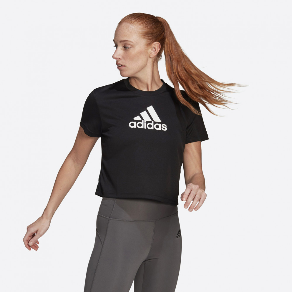 adidas Performance Designed 2 Move Γυναικείο Cropped T–Shirt