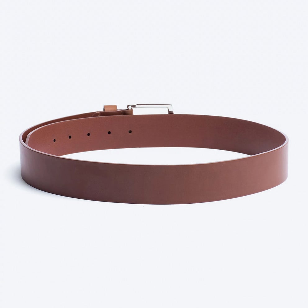 Tommy Jeans Men's Denton Leather Belt With Logo 4.0