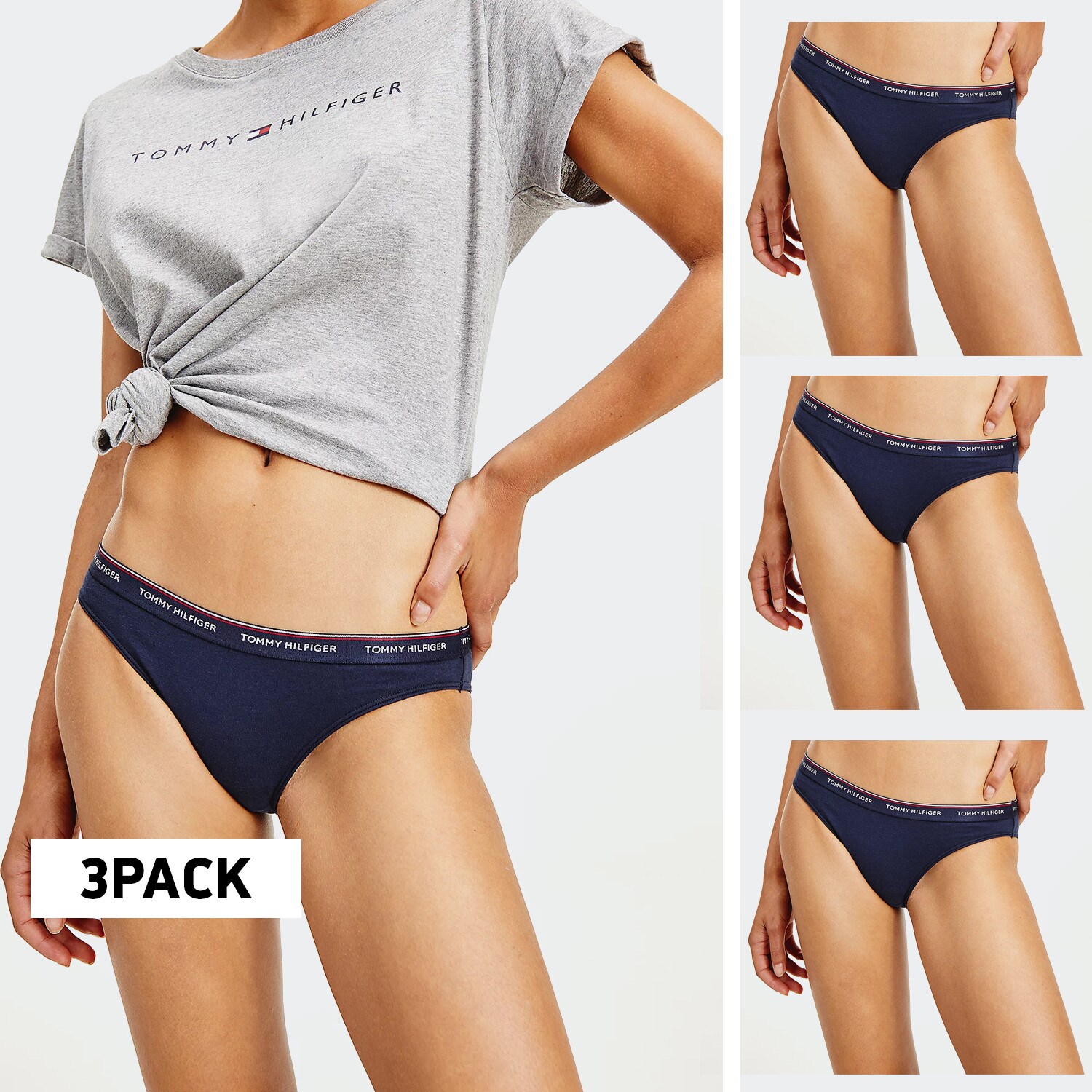 Tommy Jeans 3Pack Γυναικεία Εσώρουχα (9000090247_55753)