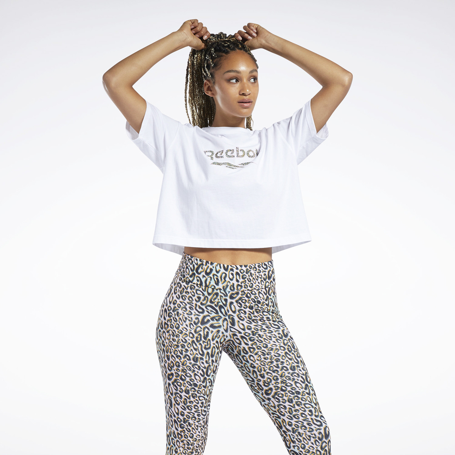 Reebok Classics Animal-Print Graphic Γυναικείο T-Shirt (9000083855_1539)