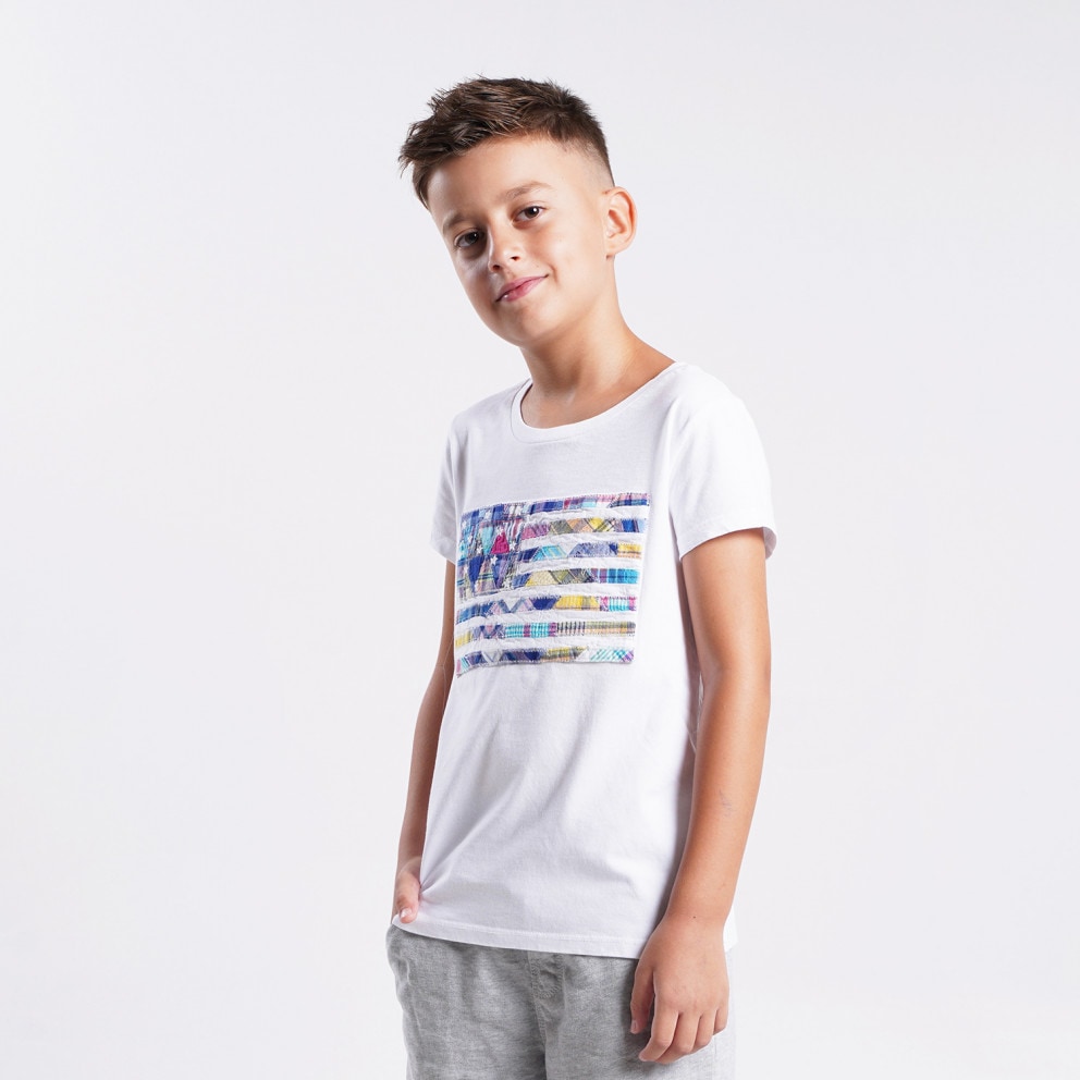 Polo Ralph Lauren Madras-Flag Kids' T-Shirt