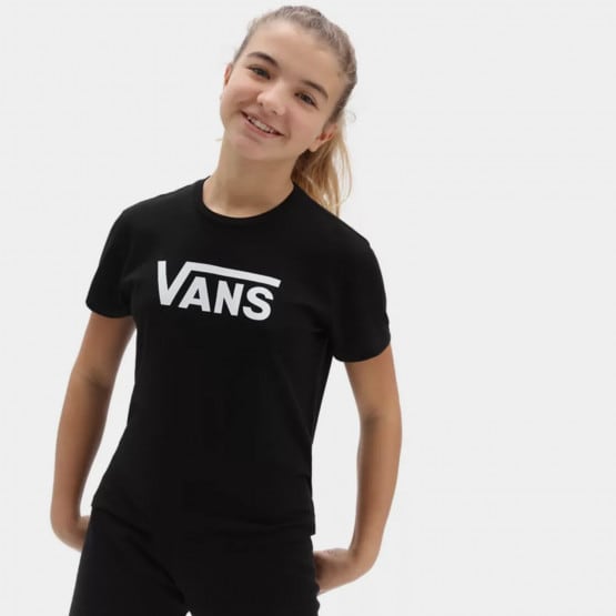 Vans Hallows VA53P2BLK Gir Skool Black Old - V Deathly Shirt Kid\'s Crew T Flying - VANS