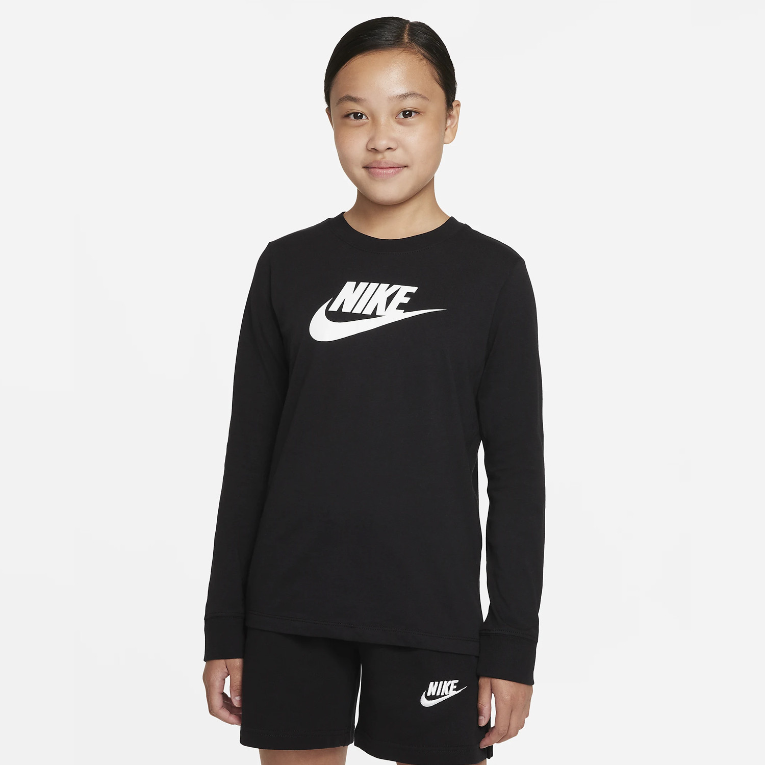 Nike Sportswear Basic Futura Παιδική Μπλούζα με Μακρύ Μανίκι (9000080589_1480)
